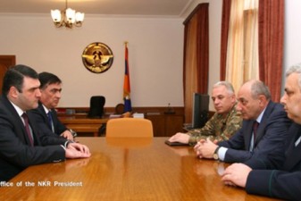 Президент Нагорного Карабаха принял генерального прокурора Армении