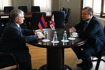 В Тбилиси встретились главы МИД Армении и Грузии