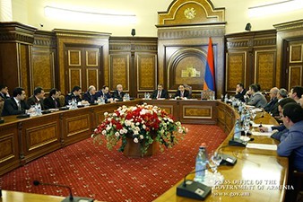 В правительстве Армении состоялось совещание по вопросам стимулирования экспорта
