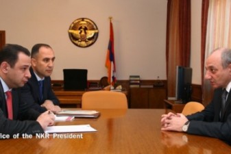 Президент НКР встретился с руководством Всеармянского фонда "Айастан"