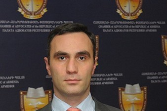 Айк Акопян прекрати полномочия на посту пресс-секретаря Палаты адвокатов