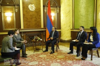 Овик Абраамян обсудил с послом Великобритании развитие отношений Армения – ЕС