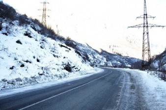 В Армении автодороги в основном открыты для движения транспорта