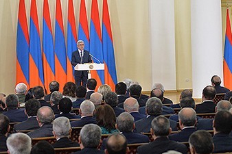 Սերժ Սարգսյան. Պարտավոր ենք ստեղծել հասարակություն, որտեղ չեն լինի արտոնյալներ