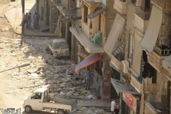 В результате обстрелов в Алеппо погибли армяне