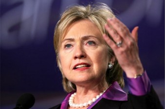 Хиллари Клинтон стала лидером в четырех из пяти праймериз во вторник