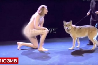 Белорусский певец выступит на «Евровидении-2016» голым с живым волком