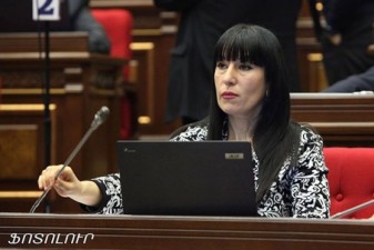 Наира Зограбян покинула зал заседаний во время обсуждения отчета об исполнении бюджета