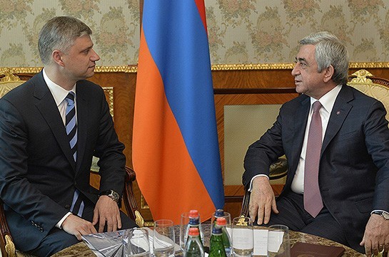 Նախագահ. Հայաստանը տրանսպորտի ոլորտում համագործակցության զարգացումը համարում է հայ-ռուսական հարաբերությունների կարևոր մաս