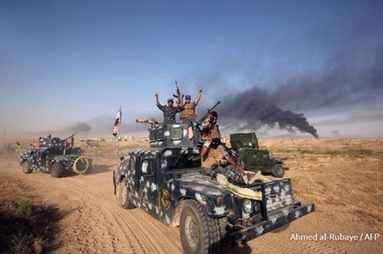 Իրաքի կառավարական զորքերը Իսլամական պետությունից ետ են վերցրել Կարմա քաղաքը
