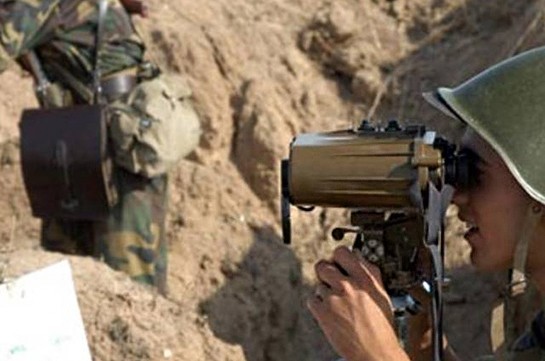 Минобороны НКР: ВС Азербайджана применили снайперское оружие
