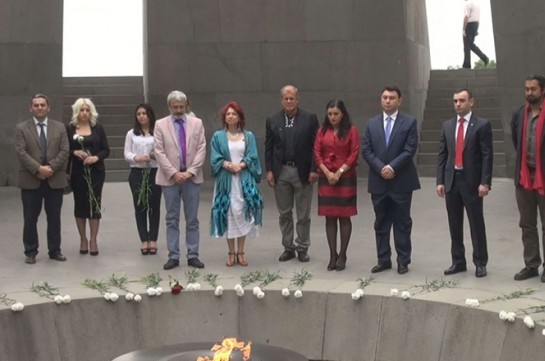 Делегация Эквадора почтила память жертв Геноцида армян 1915 года