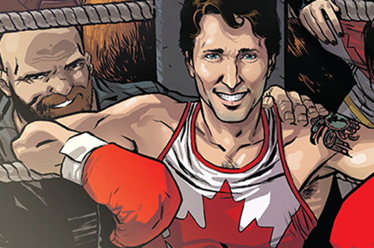 Премьер-министр Канады стал героем Marvel