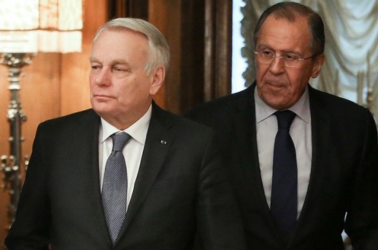 Главы МИД России и Франции обсудили карабахское урегулирование