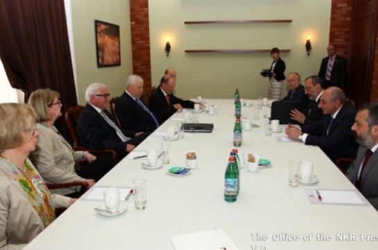Президент НКР заявил Штайнмайеру о необходимости участия Степанакерта в переговорах