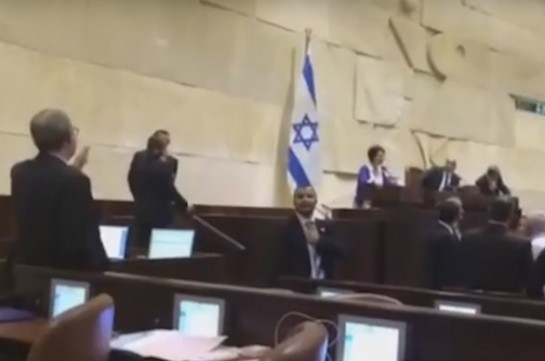 Турецко-израильские отношения стали поводом для драки в Кнессете (Видео)