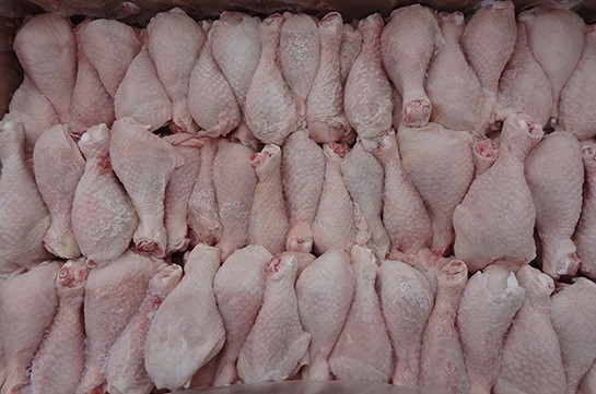 19480 կգ բրոյլեր տեսակի հավի սառեցված մսի ներկրումը Հայաստան արգելվել է