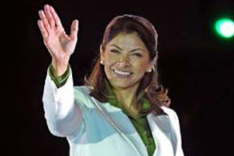 A female president for Costa Rica