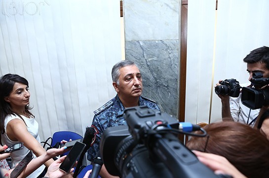 Полиция Армении реагирует на все поступающие сообщения