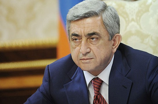 Президент Армении направил телеграмму соболезнования председателю КНР
