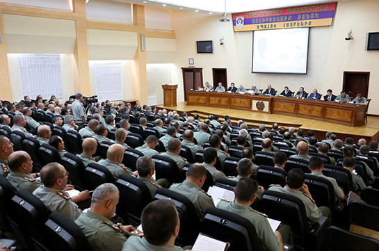 Минобороны Армении: Уточняются планы боевой и мобилизационной готовности