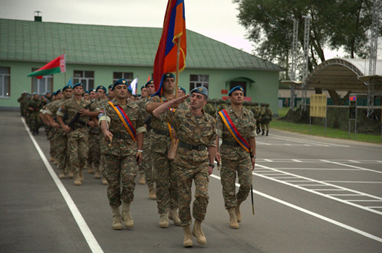 Армянские военнослужащие участвуют в учениях «Нерушимое братство-2016»