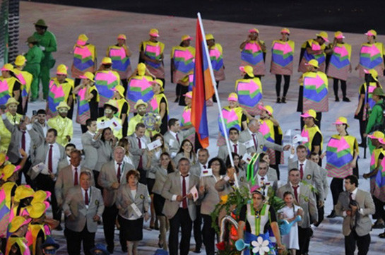 Армянские спортсмены вернутся в Ереван из Рио-де-Жанейро в ночь на 27 августа
