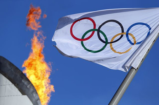 Օլիմպիական դրոշն արդեն Տոկիոյում է