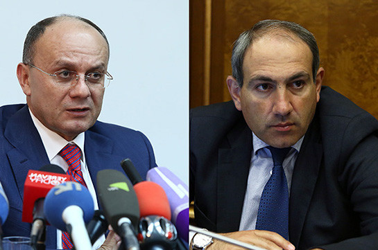 Никол Пашинян и Сейран Оганян обсудили ситуацию на передовой