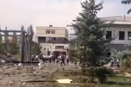Տեսանյութ՝ արված Ղրղզստանում Չինսաստանի դեսպանատան մոտ տեղի ունեցած ահաբեկչությունից հետո