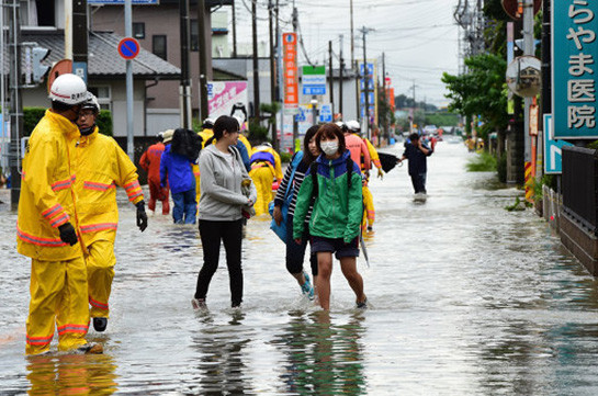 Число погибших из-за тайфуна в Японии достигло 11 человек