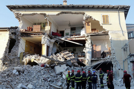 Իտալիայում երկրաշարժի զոհերի թիվը հասել է 293-ի
