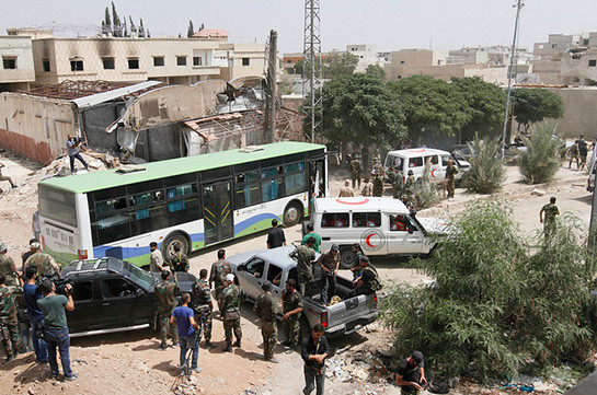 ООН считает эвакуацию пригорода Дамаска нарушением международного гуманитарного права