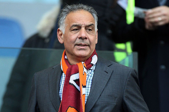 Президент футбольного клуба «Рома»  в поисках нового «стратегического партнера»