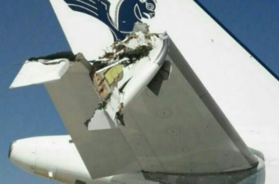 Два пассажирских самолета столкнулись в аэропорту Тегерана