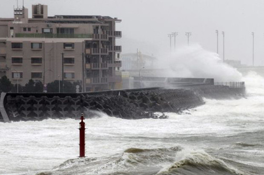 Тайфун «Меги» достиг восточного побережья материкового Китая
