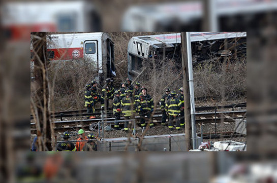 Расследование причин крушения поезда в Нью-Джерси займет до 10 дней