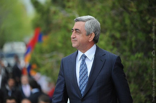Президент Армении отправился в Нидерланды