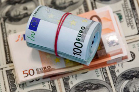 Դոլարի և եվրոյի գինը նախորդ օրվա համեմատ ընկել է