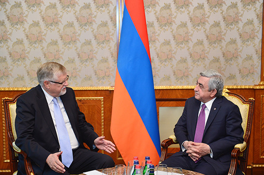 Саргсян: Армянская сторона готова продолжить конструктивные шаги в интересах утверждения мира и безопасности