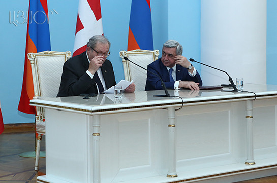 Серж Саргсян и Фра Метью Фестинг рассмотрели возможности расширения двустороннего сотрудничества