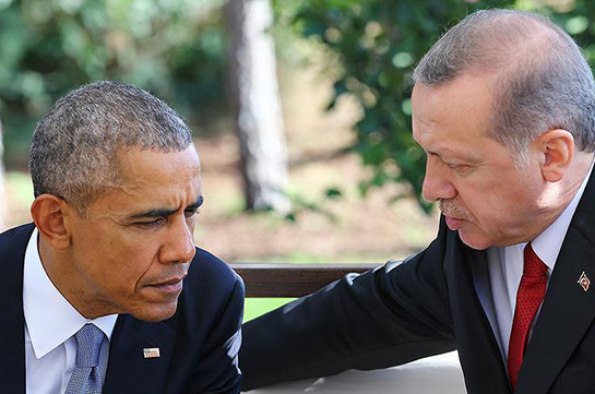 Էրդողանն ու Օբաման քննարկել են Սիրիայում և Իրաքում տիրող իրավիճակը