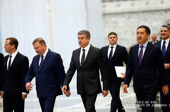 На заседании Евразийского межправительственного совета обсуждения были бурными – премьер Армении