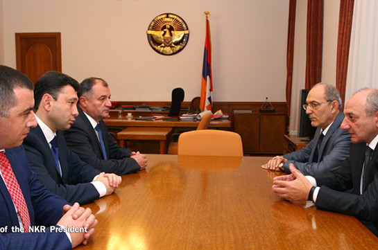 Бако Саакян встретился с группой депутатов парламента Армении