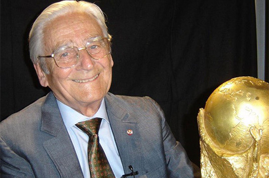 На 96-м году жизни скончался дизайнер Кубка мира ФИФА