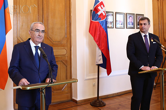 Глава парламента Словакии о Геноциде армян: Можно простить, но не забыть