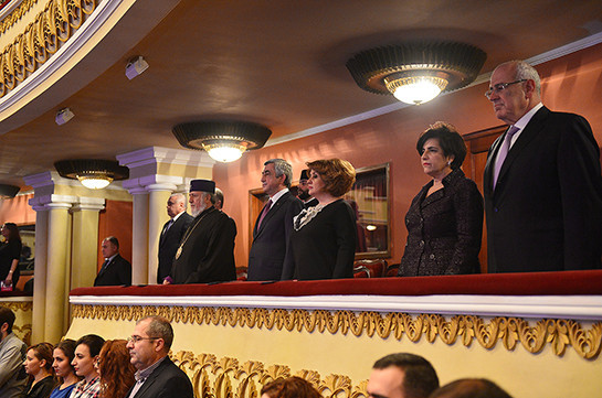 Президент присутствовал на мероприятии в честь 110-летия Армянского общего благотворительного союза