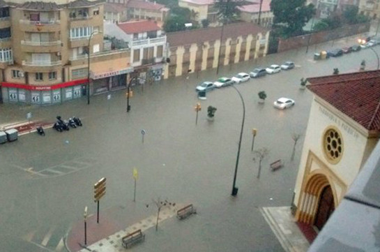 Жертвами наводнения на юге Испании стали два человека