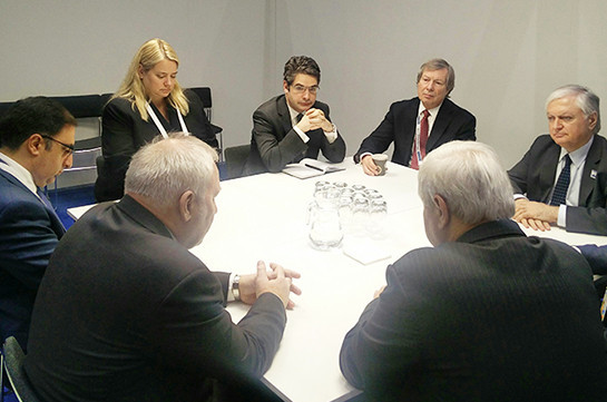 Ադրբեջանը խոչընդոտում է բանակցություններին. Նալբանդյանը հանդիպել է ԵԱՀԿ ՄԽ համանախագահների հետ