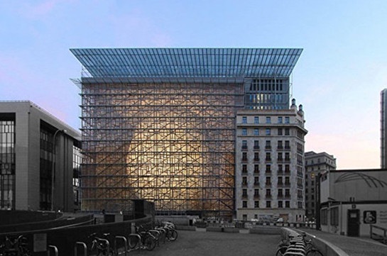 Совет ЕС в Брюсселе получил штаб-квартиру в форме яйца